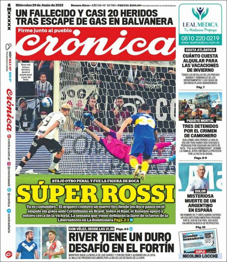 Portada de La Voz del Chaco (Argentina)