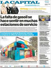 Portada de Diario La Capital - Mar del Plata (Argentine)