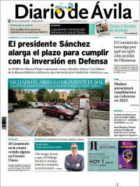 Portada de Diario de Ávila (Espagne)