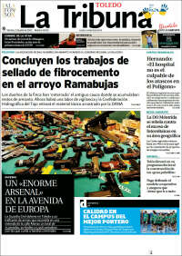 Portada de La Tribuna de Toledo (España)