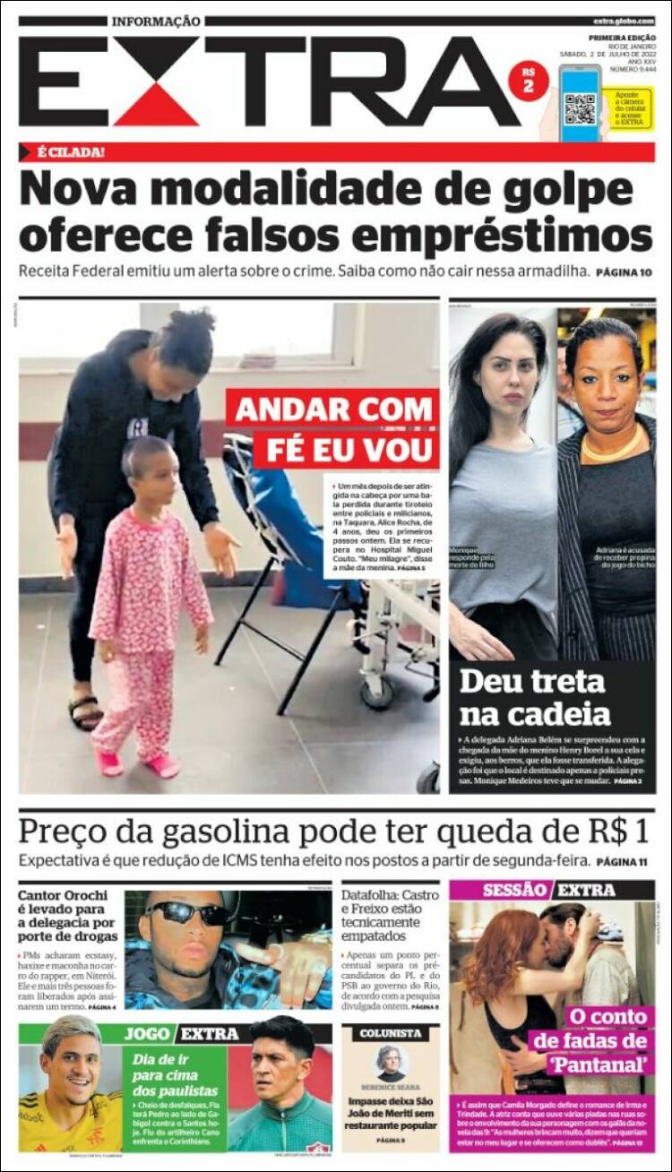 Portada de Extra (Brasil)
