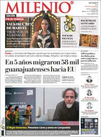 Portada de Milenio de León (M&eacute;xico)