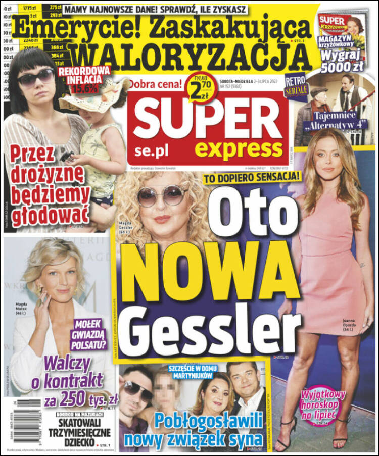 Portada de Super Express (Polonia)