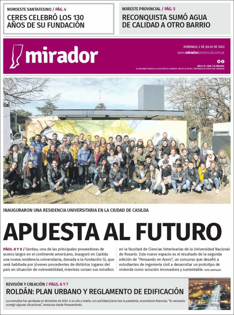 Portada de Mirador Provincial (Argentina)