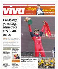 Portada de Viva Málaga (España)