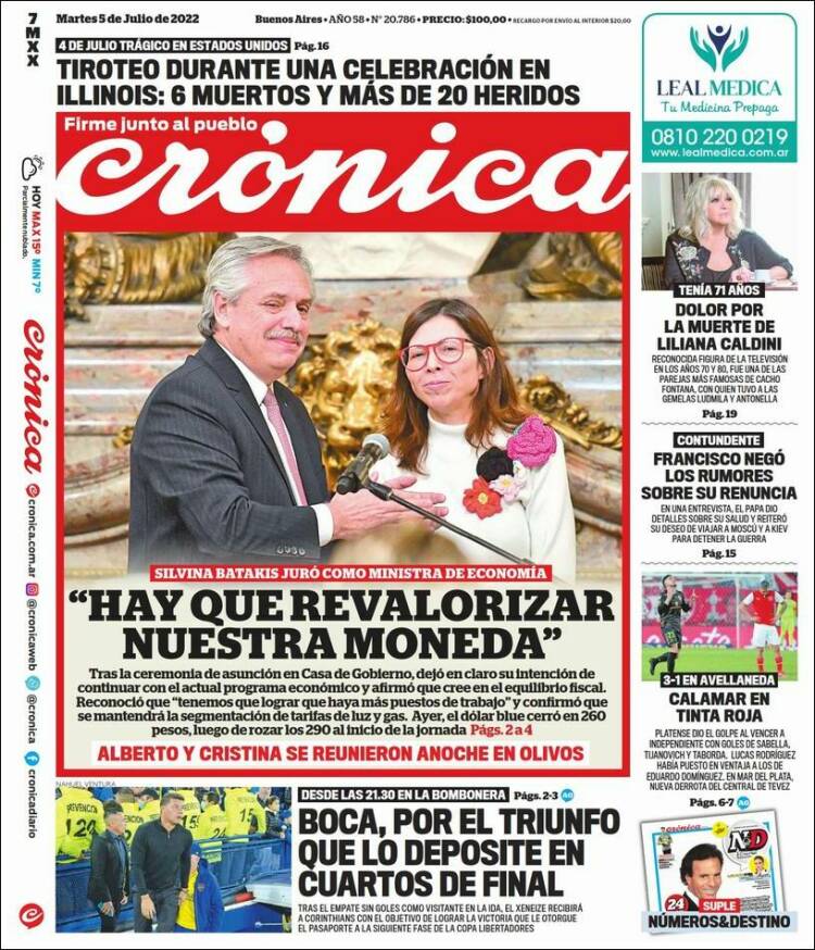 Portada de La Voz del Chaco (Argentina)