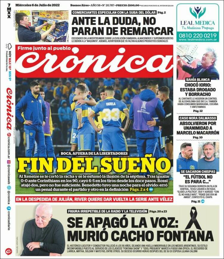Portada de La Voz del Chaco (Argentina)
