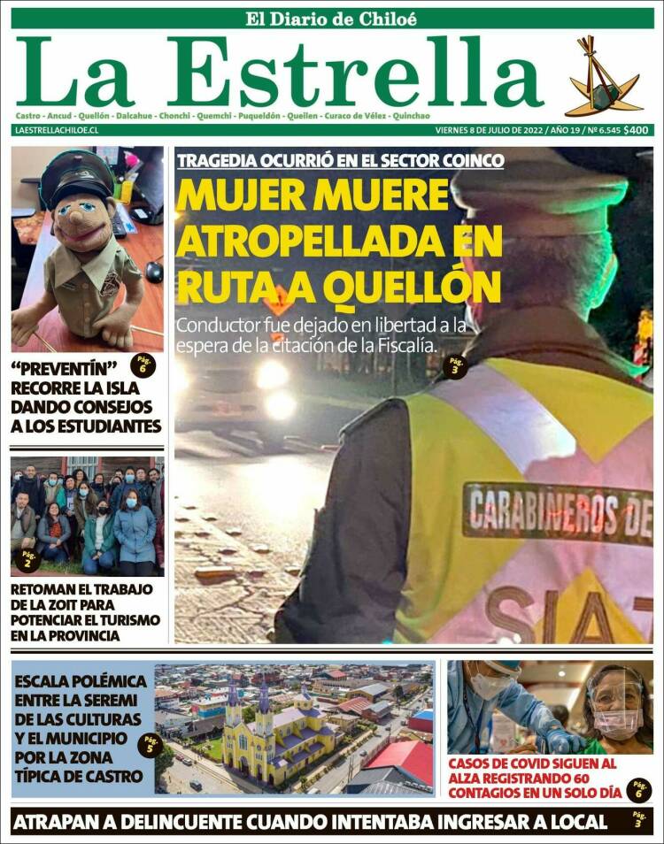 Portada de Estrella de Chiloé (Chile)