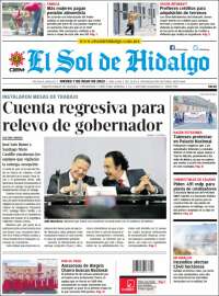 Portada de El Sol de Hidalgo (México)