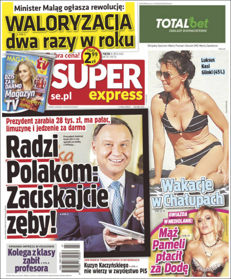 Portada de Super Express (Poland)