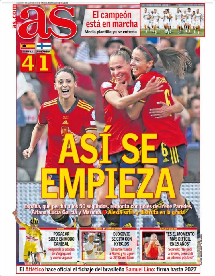 Portada de As (Spain)