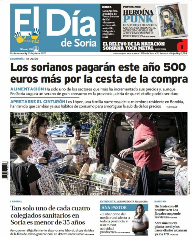 Portada de El Día de Soria (Spain)