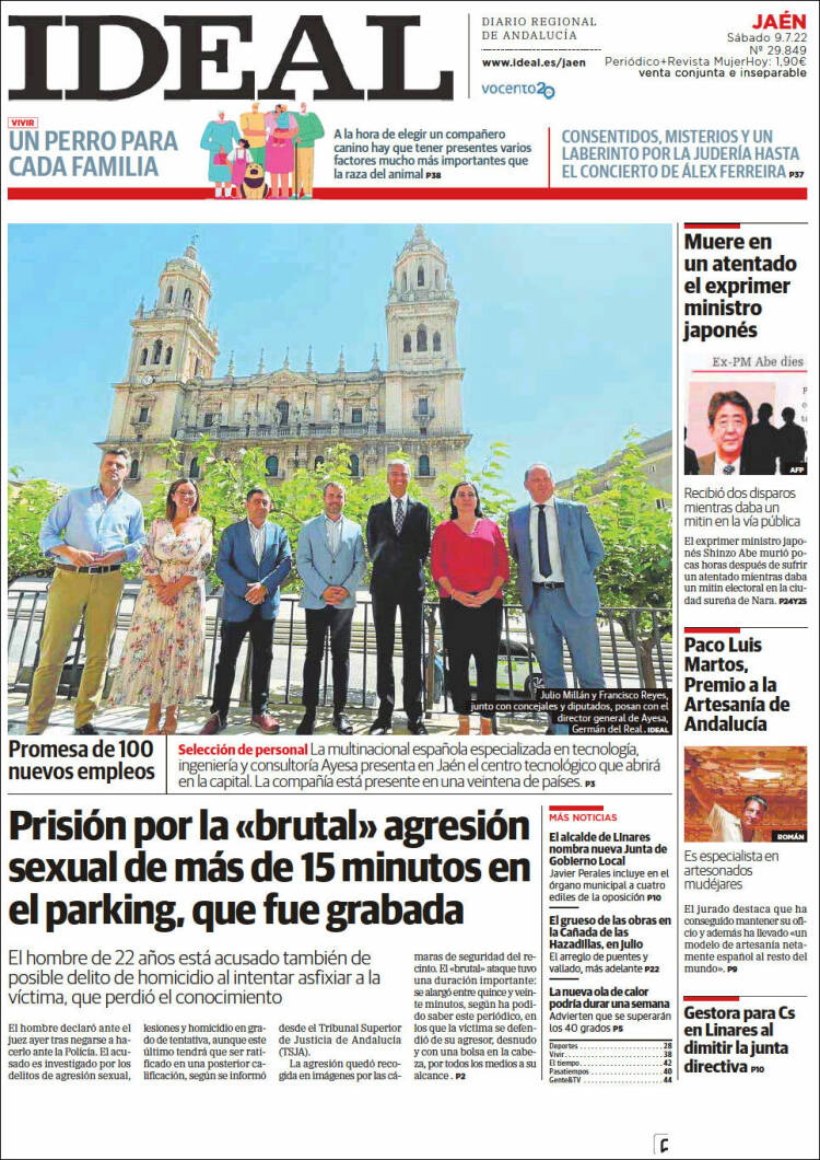 Portada de El Ideal de Jaén (Spain)