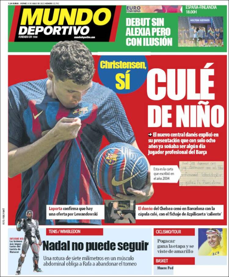 Portada de El Mundo Deportivo (Spain)