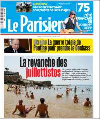 Portada de Le Parisien (France)