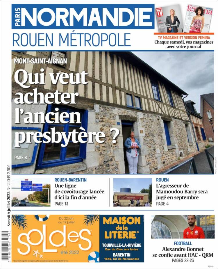 Portada de Paris Normandie (France)