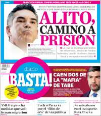 Portada de Diario Basta (Mexique)