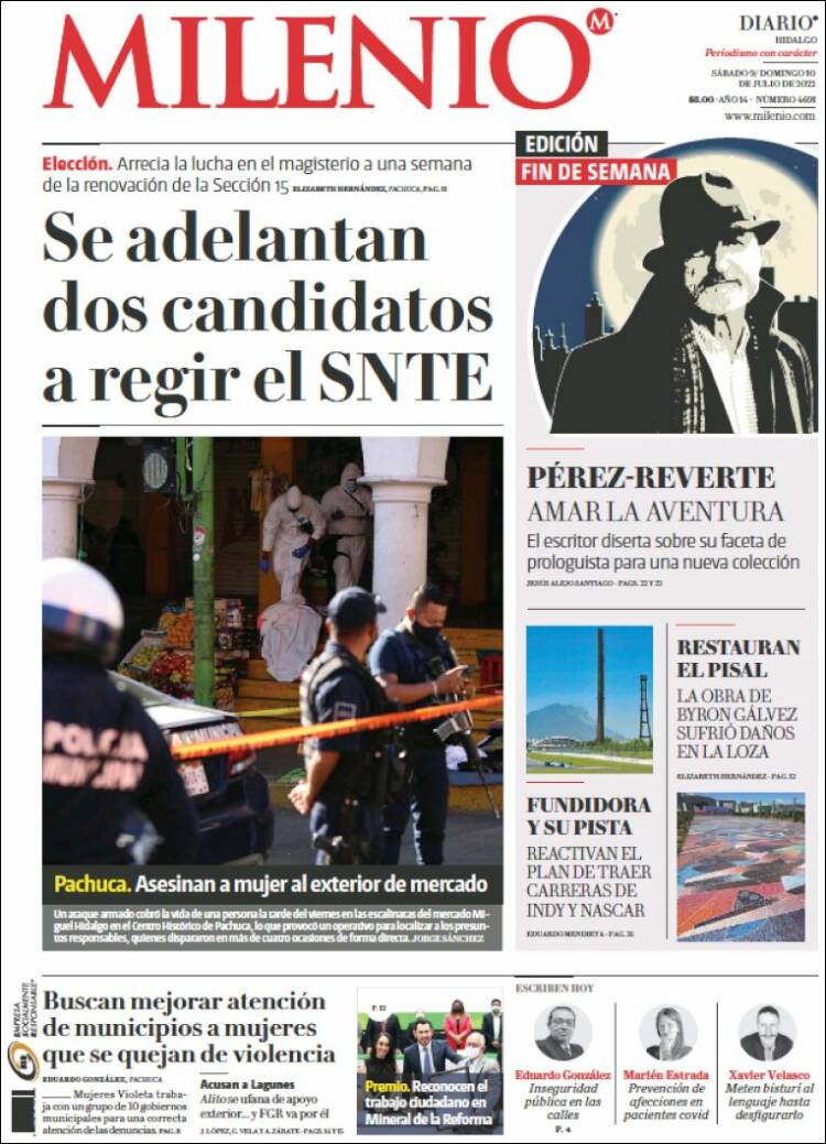 Portada de Milenio de Hidalgo (Mexique)