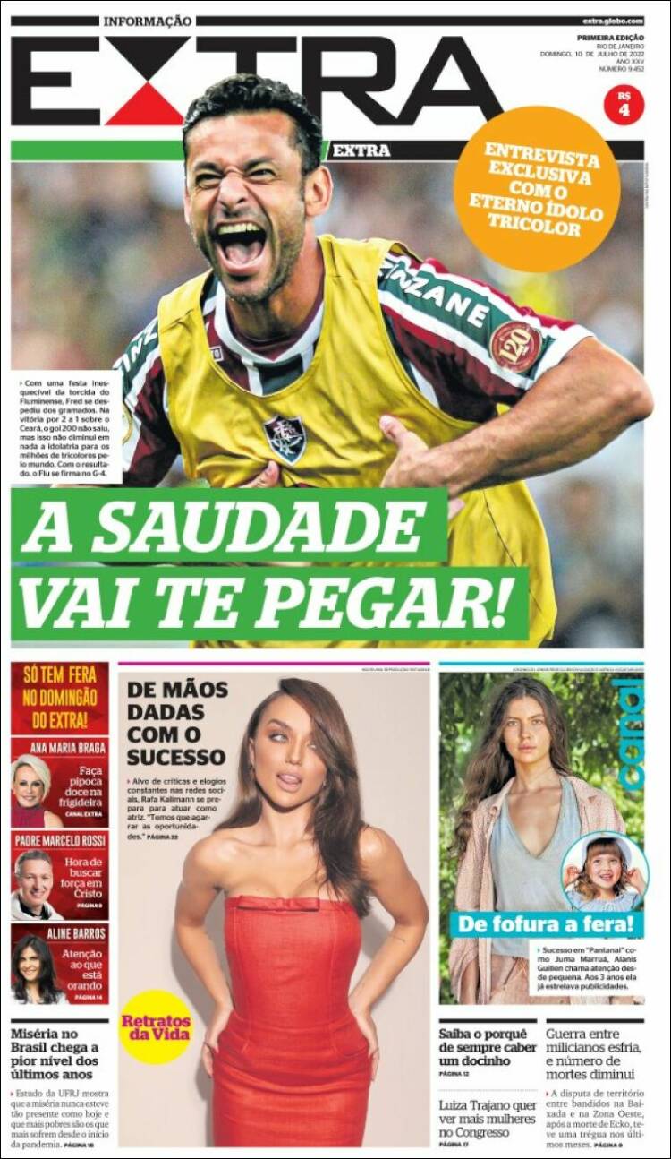 Portada de Extra (Brasil)