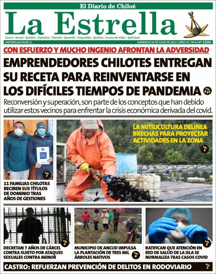 Portada de Estrella de Chiloé (Chile)