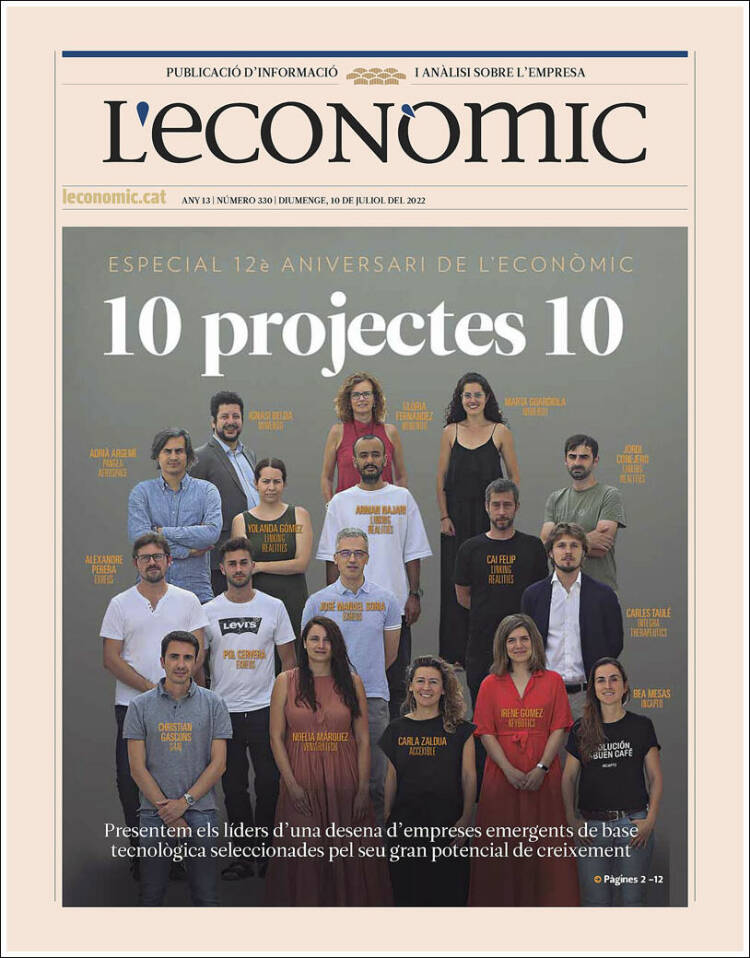 Portada de L'Econòmic (España)