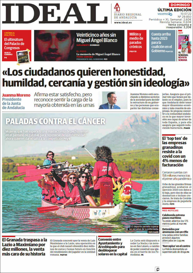 Portada de Ideal (España)