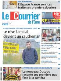 Portada de Le Courrier de l'Ouest (Francia)