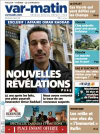 Portada de Var-Matin (Francia)