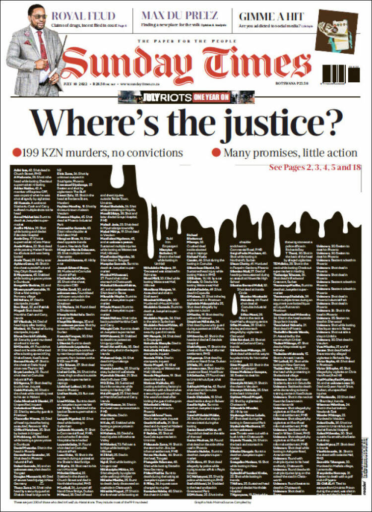 Portada de Hürriyet (Turqu&iacute;a)