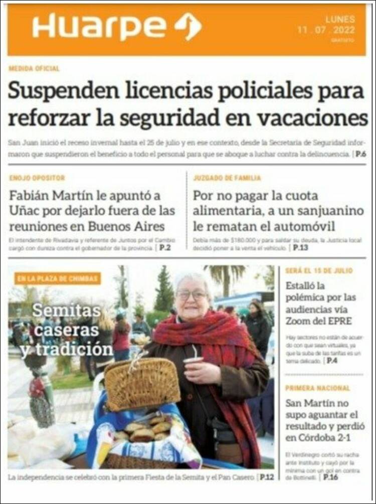 Portada de Huarpe (Argentina)