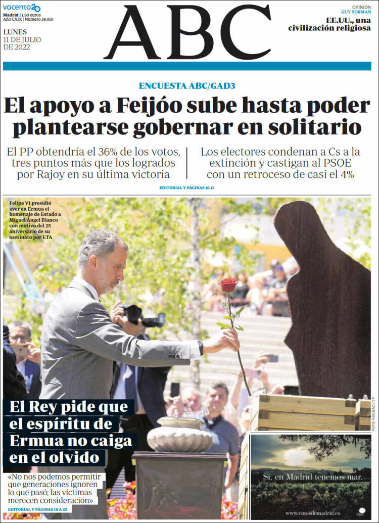 Portada de ABC (Spain)