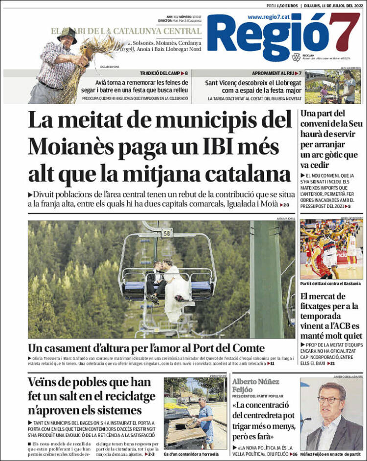 Portada de Regio7 (Spain)