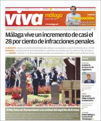 Portada de Viva Málaga (Spain)