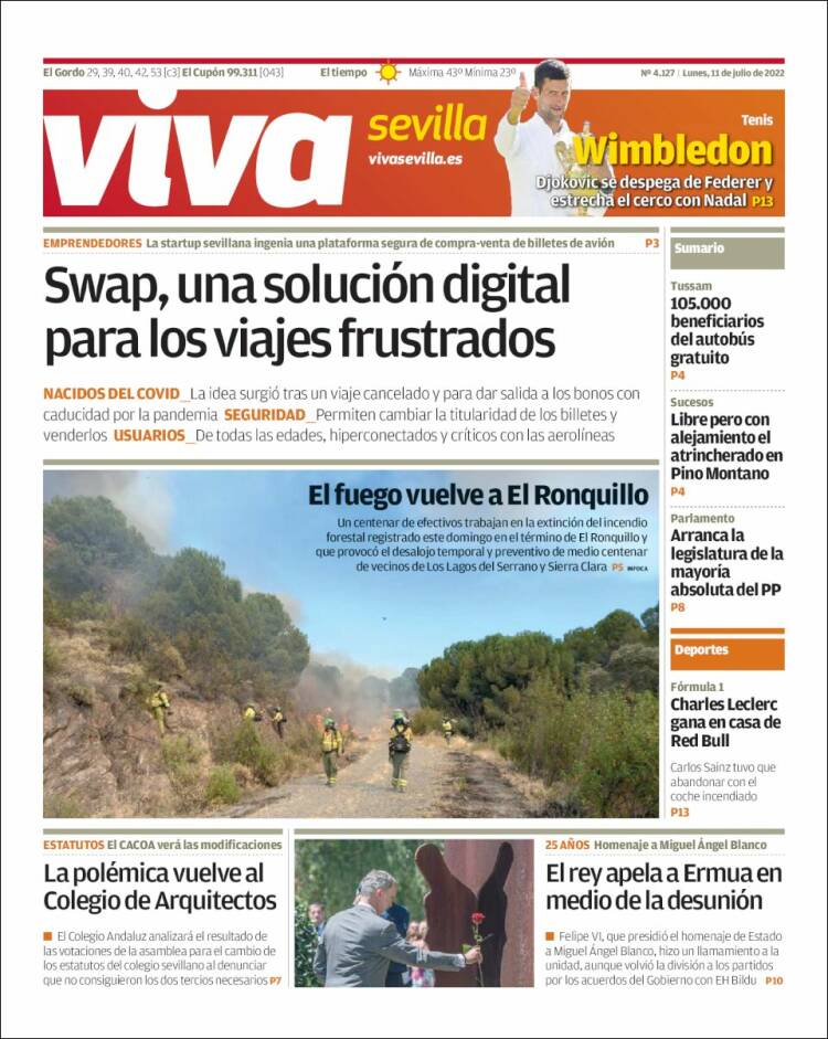 Portada de Viva Sevilla (Spain)