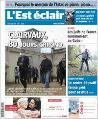 Portada de L'Est Eclair (Francia)