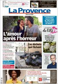 Portada de La Provence (Francia)