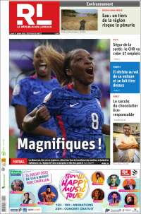 Portada de Le Republicain Lorrain (Francia)