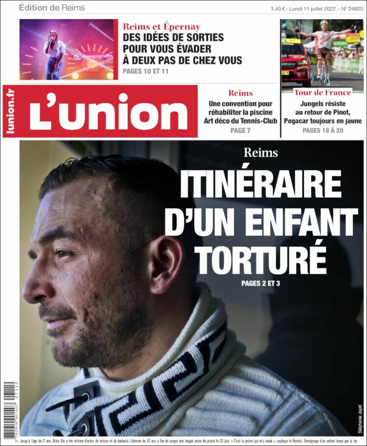 Portada de L'Union (Francia)