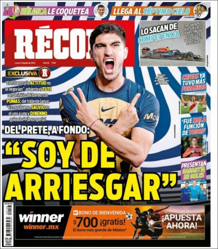 Portada de Record (México)