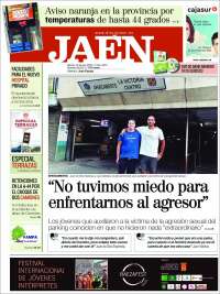 Portada de Diario Jaén (Spain)