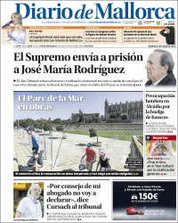 Portada de Diario de Mallorca (Spain)