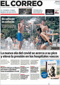 Portada de El Correo (Spain)