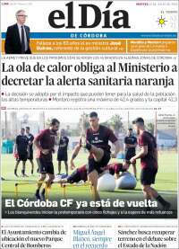 Portada de El Día de Córdoba (Spain)