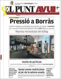 Portada de El Punt Avui (Spain)