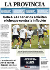 Portada de La Provincia (España)
