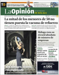 Portada de La Opinión de Málaga (Spain)