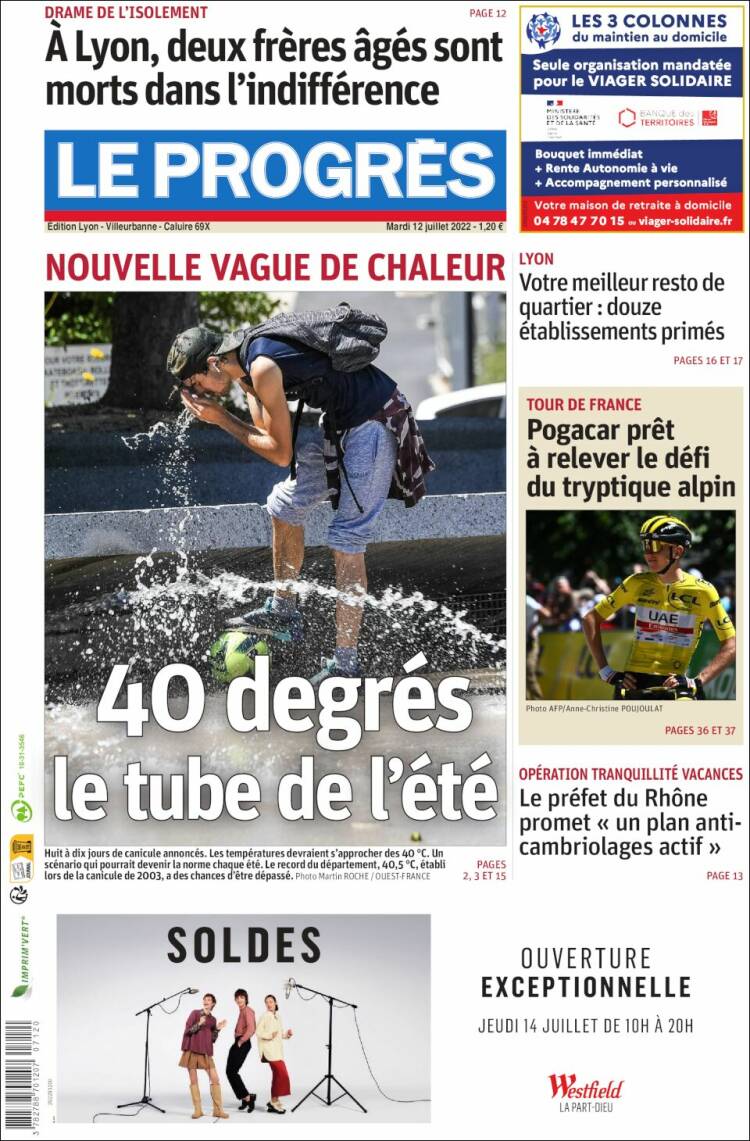 Portada de Progres de Fecamp (France)