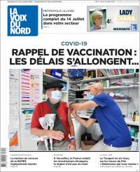 Portada de La Voix du Nord (France)