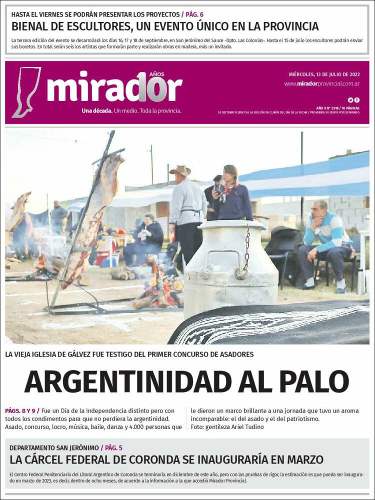 Portada de Mirador Provincial (Argentina)