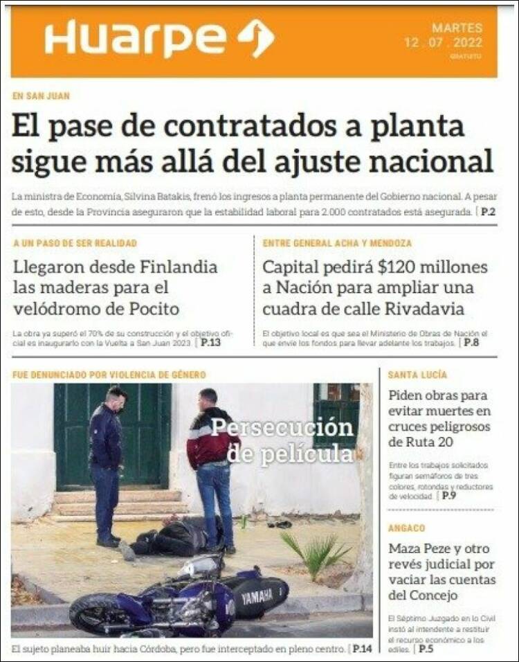 Portada de Huarpe (Argentina)